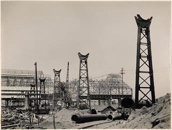 (BENGAL STEELWORKS CONSTRUCTION) A thick album entitled Steel Corporation of Bengal Ltd., Napuria Works with approximately 155 rich pho